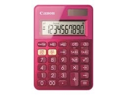 Calculator de buzunar mini Canon LS-100K-MPK roz