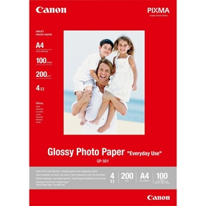 Canon GP-501 Glossy Photo 200g/m² - A4, 100 coli