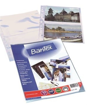 Bantex Pungă Foto 15x21 Clară