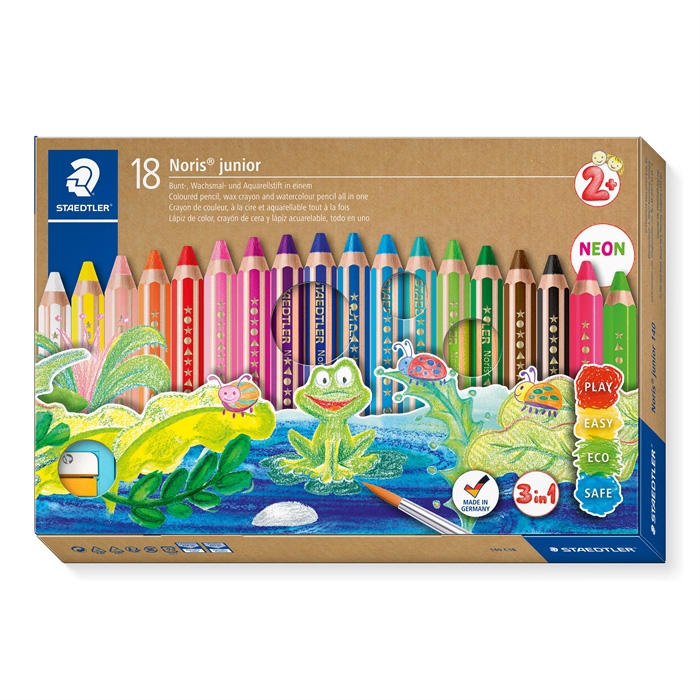 Staedtler Creion colorat Buddy chunky 3în1 (18)