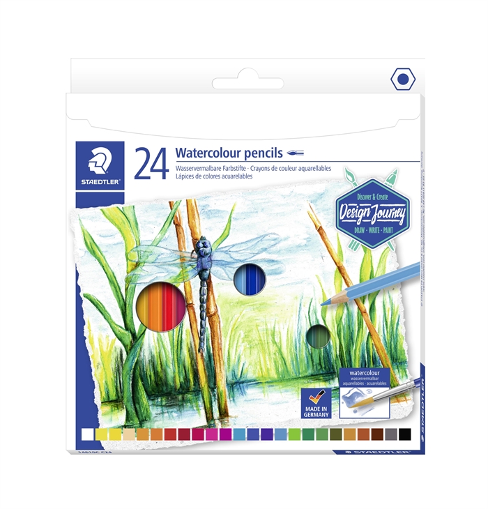 Staedtler Creioane colorate acuarel (24)