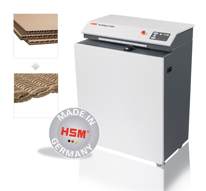 HSM ProfiPack papmakulator P425 model de podea cu set de adaptoare pentru suport