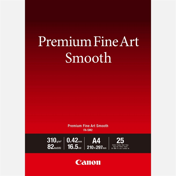 Canon FA-SM2 FineArt Premium Smooth - A4, 25 coli