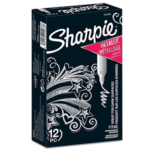 Sharpie Marker Metalic 1,4mm argintiu