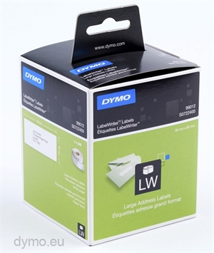 Dymo LabelWriter Etichetă de adresă 89 x 36 buc.