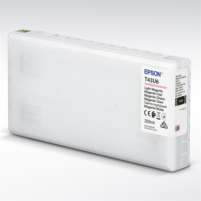 Epson T43U Magenta Deschis 200 ml cartuș de cerneală pentru SureLab SL-D800