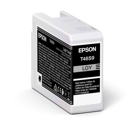 Epson Light Gray Cartuș de cerneală de 25 ml T46S9 - Epson SureColor P700