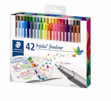 Staedtler Fineliner Triplus 0,3mm set (42)