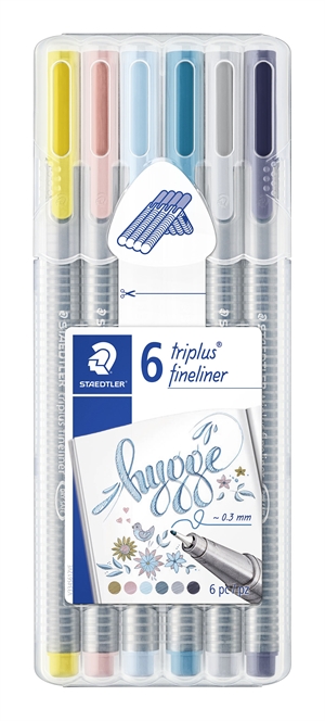 Staedtler Fineliner Triplus 0,3mm Hygge asst (6)