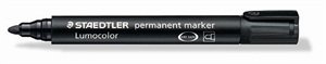 Staedtler Marker Lumocolor Perm rotund 2,0mm negru