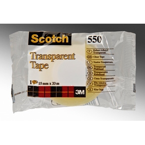 Bandă 3M Scotch 550 15mmx33m transparentă