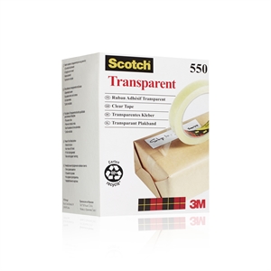 Bandă 3M Scotch 550 19mmx66m transparentă