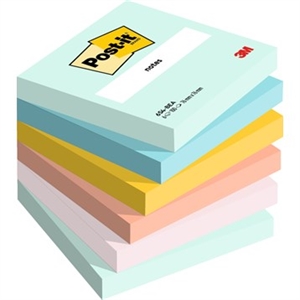 3M Post-it Beachside 76 x 76 mm, 100 file - pachet de 6