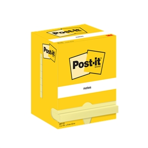 3M Notes Post-it 76 x 102 mm, galben - pachet de 12