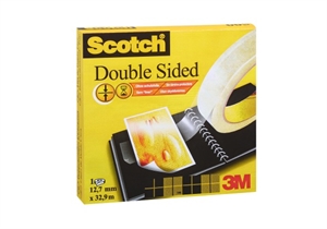 3M Scotch bandă dublu adezivă 12mm x 33m