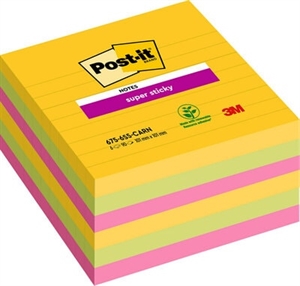 3M Post-it Notes super aderente 101 x 101 liniare Rio de Janeiro - pachet de 6