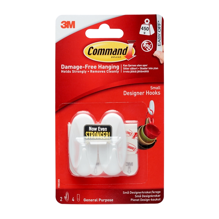 3M Command cârlige mici de designer 17082