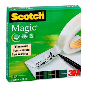 Bandă adezivă 3M Scotch Magic 19mmx66m