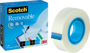 Bandă 3M Scotch Magic flytbar 19mmx33m