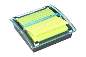 Dispenser 3M pentru Z-Notes + 1 set Z-Notes 101 x 101 galben