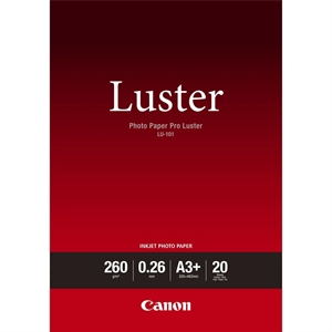 Canon Photo Paper Pro Luster 260g/m² - A3+, 20 coli