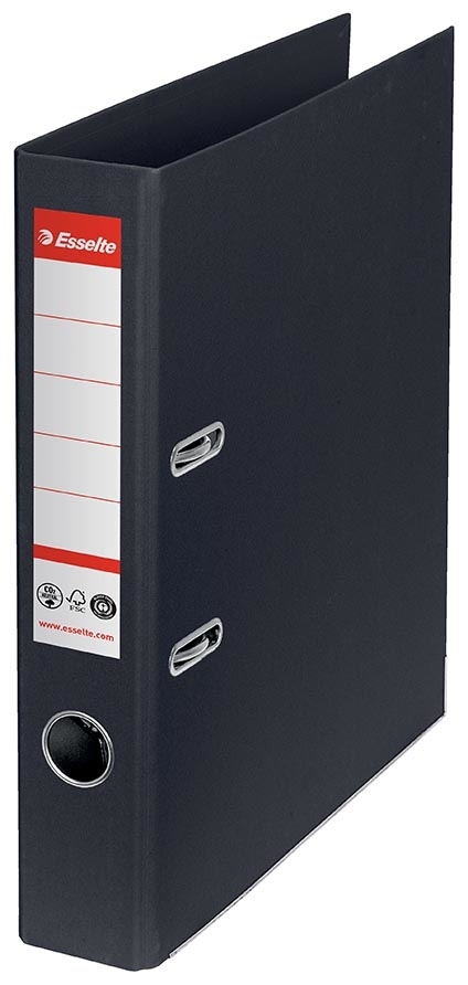 Esselte Biblioraft No1 POB CO²-komp A4 50mm negru