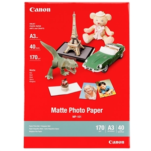 Canon MP-101 Matte Photo 170g/m² - A3, 40 coli