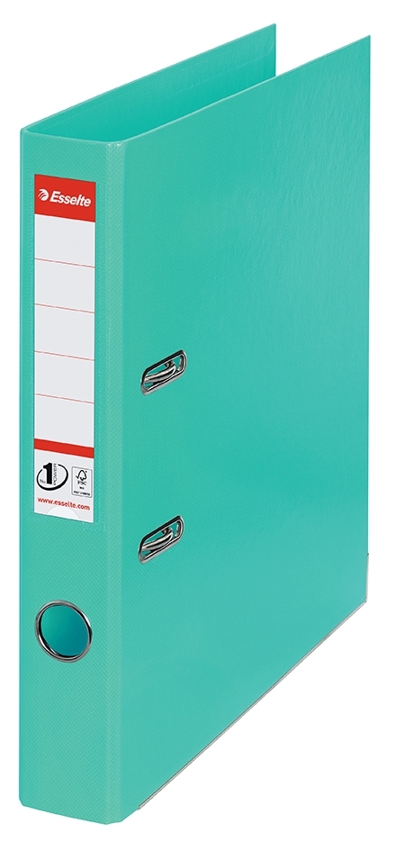 Esselte Biblioraft No1 Power PP A4 50mm verde deschis