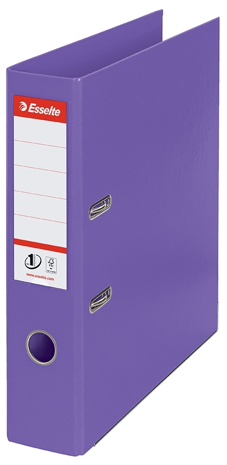 Esselte Biblioraft No1 Power PP A4 75mm violet