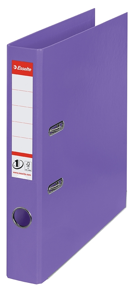 Esselte Biblioraft No1 Power PP A4 50mm violet