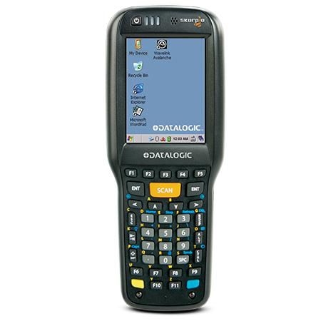 Datalogic Skorpio X4, 1D, imager, USB, RS232, BT, Wi-Fi, Func. Num., Pistol, baterie ext., WEC 7