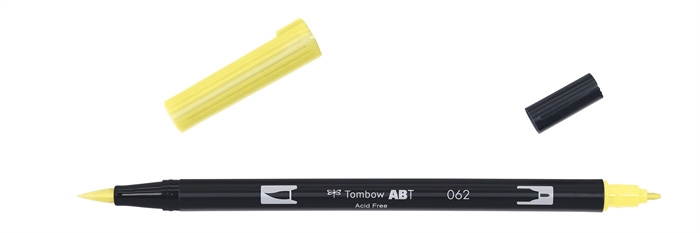 Marker Tombow ABT Dual Brush 062 galben pal