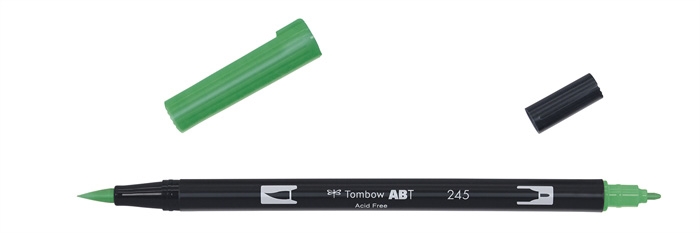 Marker Tombow ABT Dual Brush 245 verde sap