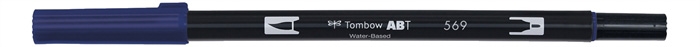 Tombow Marker ABT Dual Brush 569 albastru jet