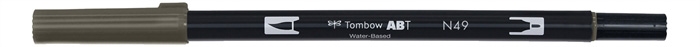 Tombow Marker ABT Dual Brush N49 gri cald 8