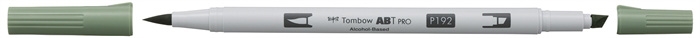 Tombow Marker cu alcool ABT PRO Dual Brush 192 asparagus