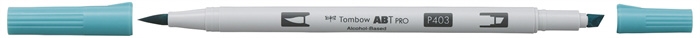 Marker Tombow cu alcool ABT PRO Dual Brush 403 albastru strălucitor