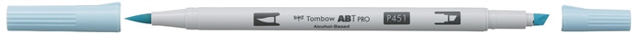 Marker Tombow cu alcool ABT PRO Dual Brush 451 albastru cer.