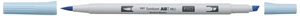 Marker Tombow cu alcool ABT PRO Dual Brush 502 albastru arctic