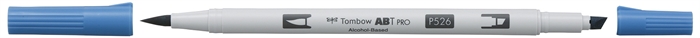 Marker Tombow cu alcool ABT PRO Dual Brush 526 albastru adevărat