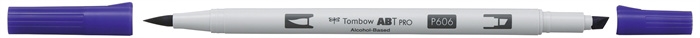 Marker Tombow cu alcool ABT PRO Dual Brush 606 violet