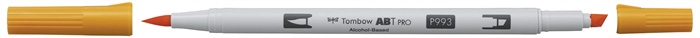 Tombow Marker alcool ABT PRO Dual Brush 993 crom portocaliu