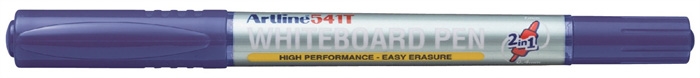 Artline Whiteboard Marker 541T 2-în-1 albastru