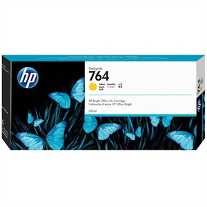 HP 764 cartuș de cerneală galbenă, 300 ml