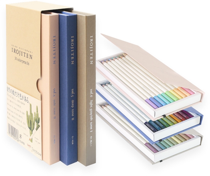 Tombow Set creioane colorate Irojiten Woodlands (30)