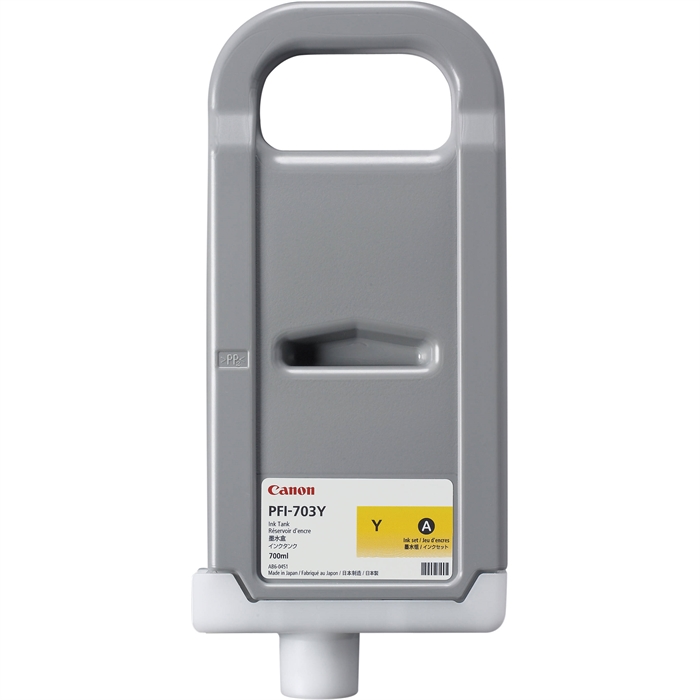 Canon PFI-703 Y Yellow - cartus de cerneala de 700 ml