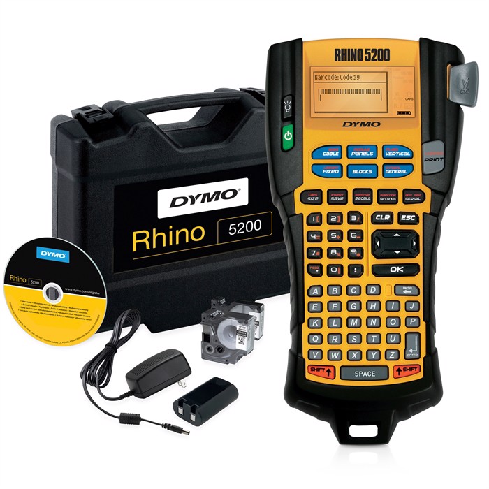 LabelManager Rhino 5200 mașină pro în carcasă dură