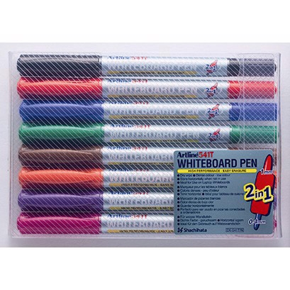 Marker Whiteboard Artline 541T 2-în-1 Set 8