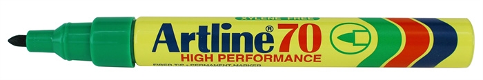 Marker permanent Artline 70 1.5 verde