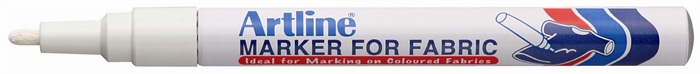 Artline Marker pentru Textile EKC-1 alb